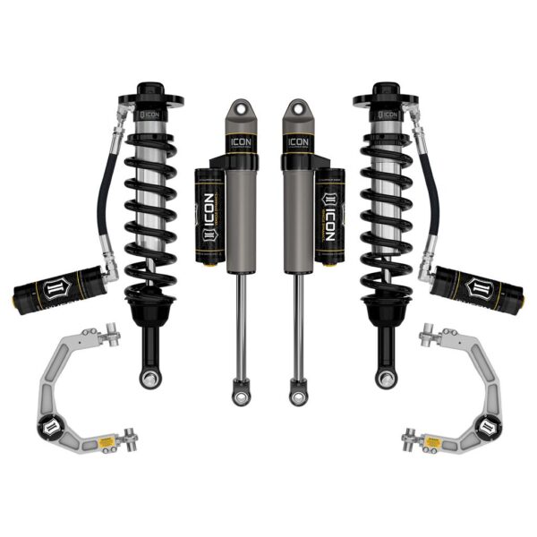 ICON 2021-2024 Ford F-150 Tremor, 2.5-3" Lift, Stage 3 Suspension System, Billet