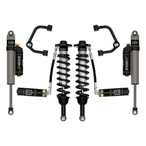 ICON 2021-2024 Ford F-150 Tremor, 2.5-3" Lift, Stage 4 Suspension System, Tubular, CDXS