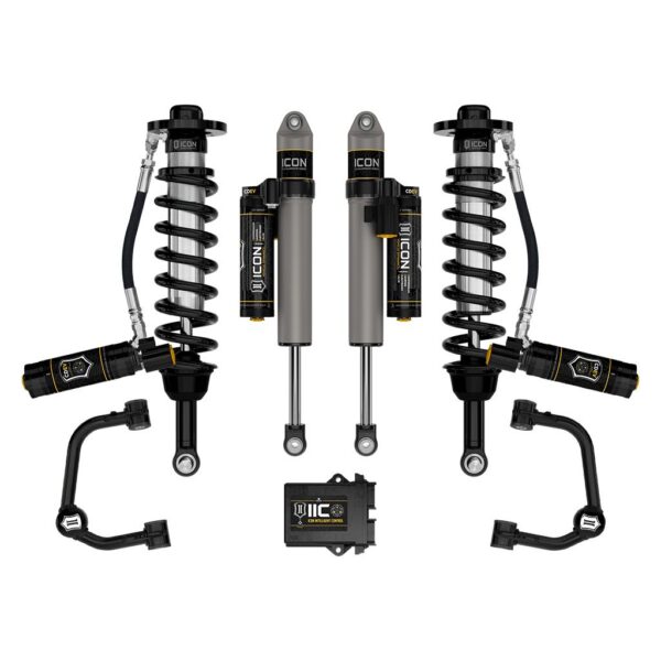 ICON 2021-2024 Ford F-150 Tremor, 2.5-3" Lift, Stage 5 Suspension System, Tubular