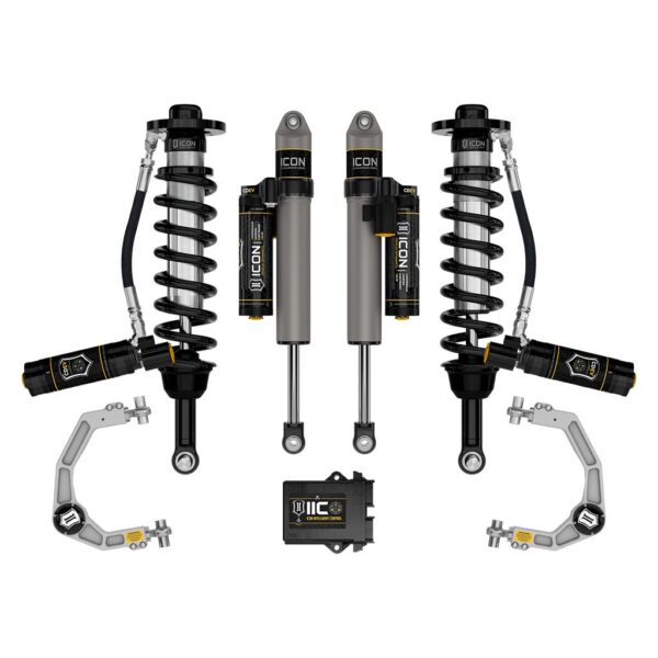 ICON 2021-2024 Ford F-150 Tremor, 2.5-3" Lift, Stage 5 Suspension System, Billet