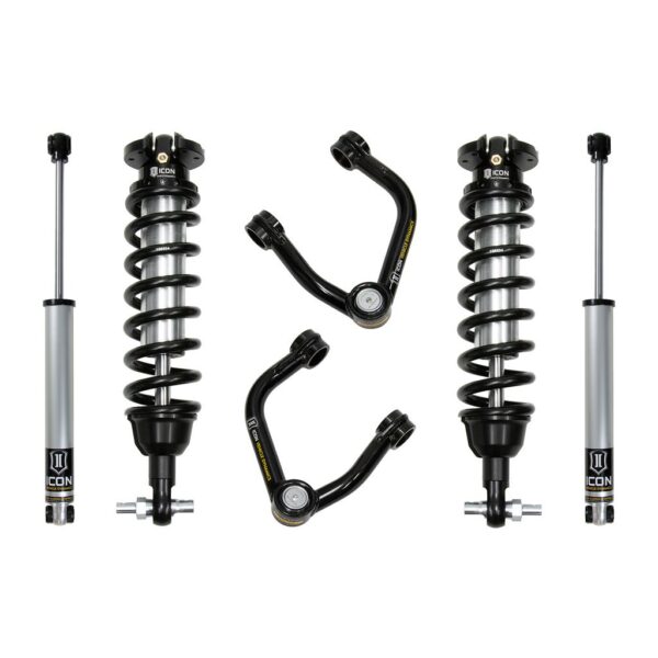 ICON 20-23 Ford Ranger, 0-3.5" Lift, Stage 2 Susp Sys, Tubular UCA Steel Knuckle