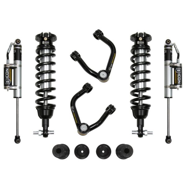 ICON 19-21 Ford Ranger, 0-3.5" Lift, Stage 3 Susp System, Tubular UCA Al Knuckle
