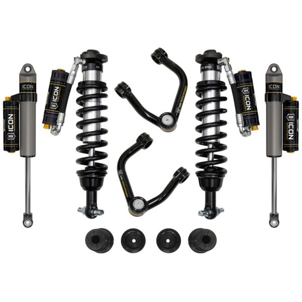 ICON 19-21 Ford Ranger, 0-3.5" Lift, Stage 5 Susp System, Tubular UCA Al Knuckle