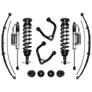 ICON 20-23 Ford Ranger, 0-3.5" Lift, Stage 6 Susp Sys, Tubular UCA Steel Knuckle
