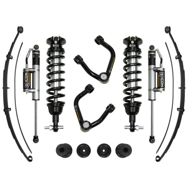 ICON 19-21 Ford Ranger, 0-3.5" Lift, Stage 6 Susp System, Tubular UCA Al Knuckle