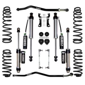 RSO Suspension - KJK2530 - 2.5 inch Stage 3.0 Lift Kit - 07-18 Jeep Wrangler JK/JKU, Lift Height: 2.5in, Position: Front and Rear