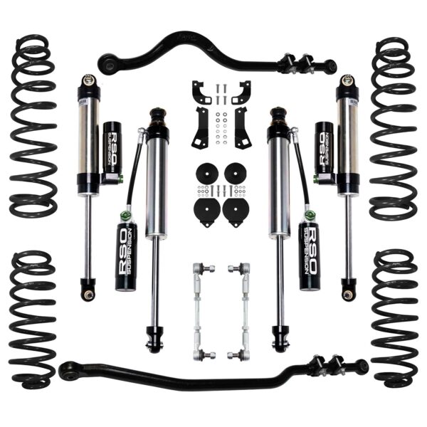 RSO Suspension - KJK2531 - 2.5 inch Stage 3.1 Lift Kit - 07-18 Jeep Wrangler JK/JKU, Lift Height: 2.5in, Position: Front and Rear