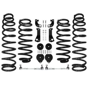 RSO Suspension - KJK4000 - 4 inch Coil Springs Lift Kit - 07-18 Jeep Wrangler JK/JKU, Lift Height: 4in, Position: Front and Rear