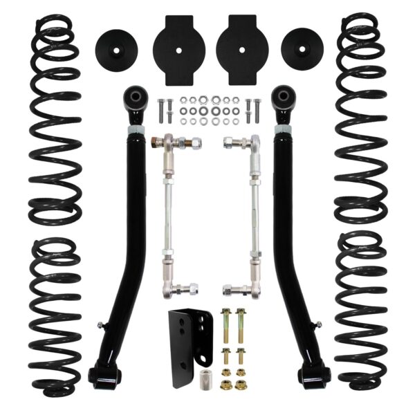 RSO Suspension - KJL2510 - 2.5 inch Stage 1.0 Lift Kit - 18-25 Jeep Wrangler JL/JLU, Lift Height: 2.5in, Position: Front and Rear