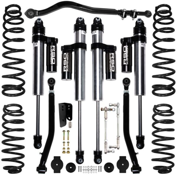 RSO Suspension - KJL2531 - 2.5 inch Stage 3.1 Lift Kit - 18-25 Jeep Wrangler JL/JLU, Lift Height: 2.5in, Position: Front and Rear