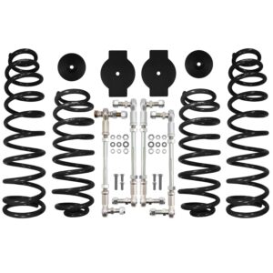 RSO Suspension - KJL4000 - 4 inch Coil Springs Base Lift Kit - 18-25 Jeep Wrangler JL/JLU, Lift Height: 4in, Position: Front and Rear
