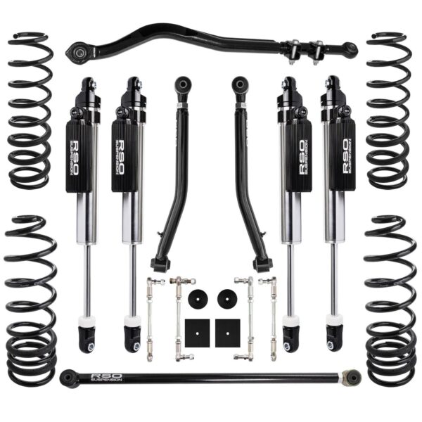 RSO Suspension - KJT2531 - 2.5 inch Stage 3.0 Lift Kit - 20-25 Jeep Gladiator, Lift Height: 2.5in, Position: Front and Rear