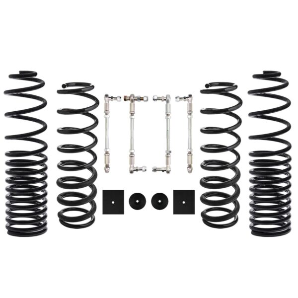 RSO Suspension - KJT4000 - 4 inch Coil Springs Base Lift Kit - 20-25 Jeep Gladiator, Lift Height: 4in, Position: Front and Rear