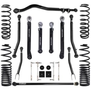 RSO Suspension - KJT4012 - 4 inch Stage 1.2 Lift Kit - 20-25 Jeep Gladiator, Lift Height: 4in, Position: Front and Rear