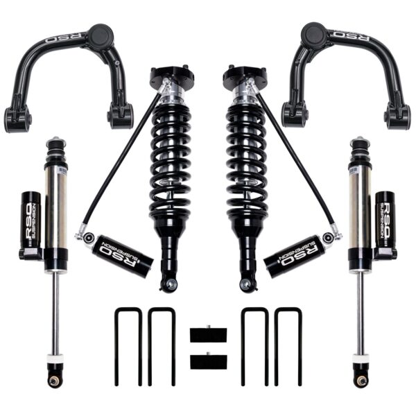RSO Suspension - KTA2310 - 2-3 inch Stage 1.0 Lift Kit - 10-23 Toyota Tacoma, Lift Height: 2-3in, Position: Front and Rear