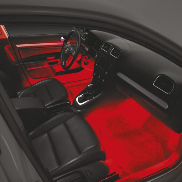 TYPE S 24 in. Interior strip lighting w/ 2x12 in. Plug & Glow LED strips, Red