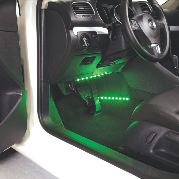 TYPE S 24 in. Interior strip lighting w/ 2x12 in. P&G LED strips, MultiClr Cntrlr