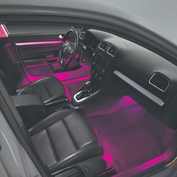 TYPE S 24 in. Interior strip lighting w/ 2x12 in. P&G LED strips, MultiClr Cntrlr