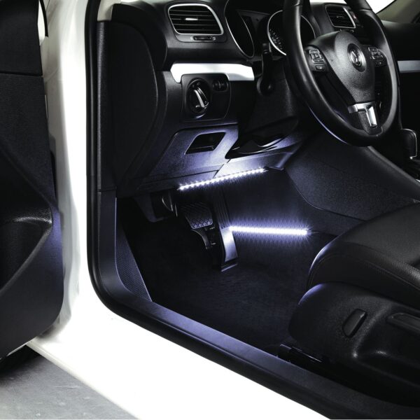 TYPE S 12 in. Vehicle lighting extension strip for HyperBright P&G LED kits, White