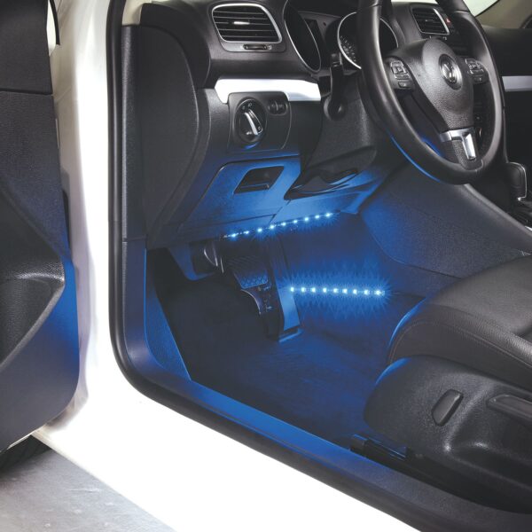 TYPE S 24 in. Interior strip lighting w/ 2x12 in. HyperBright P&G LED strips, Blue