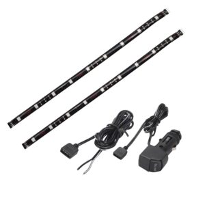 TYPE S 24 in. Interior strip lighting w/ 2x12 in. HyperBright P&G LED strips, Red