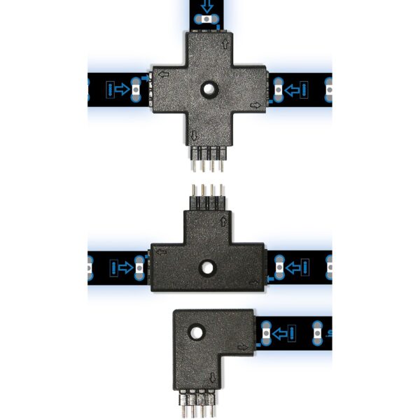 TYPE S splitter & extension kit compatible w/ all TYPE S Plug & Glow LED kits