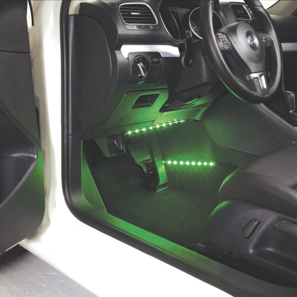 TYPE S 24 in. Interior strip lighting w/ 2 x 12 in. HyperBright LED strips, MultiClr