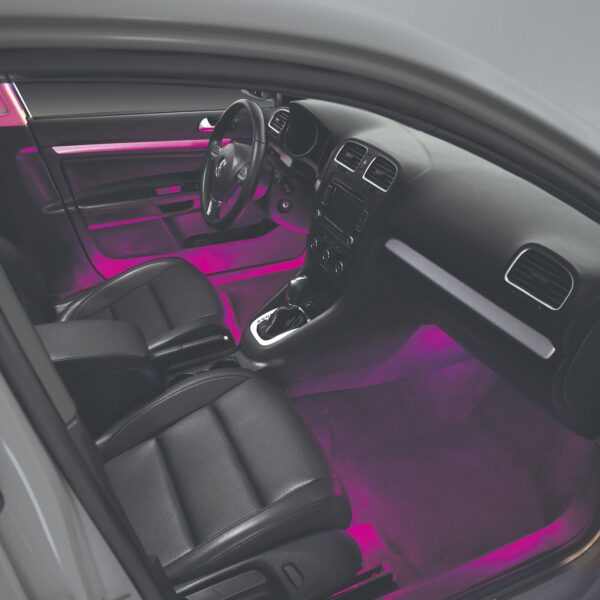 TYPE S 24 in. Interior strip lighting w/ 2 x 12 in. HyperBright LED strips, MultiClr