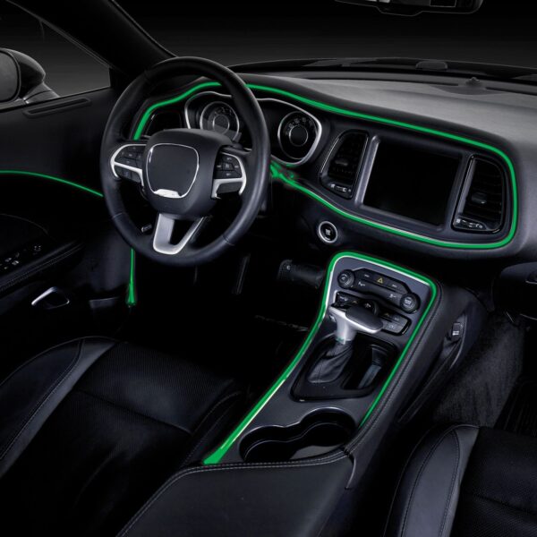 TYPE S 72 in. Smart interior fiber-optic trim lighting w/ 1x72 in. & install tool, hub