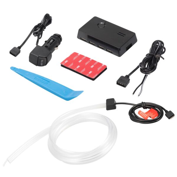 TYPE S 72 in. Smart interior fiber-optic trim lighting w/ 1x72 in. & install tool, hub