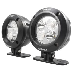 TYPE S 3 in. smart app-controlled multi-color off-road LED kit, Bluetooth, IP67