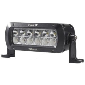 TYPE S 8 in. smart app-controlled multi-color off-road LED kit, Bluetooth, IP67