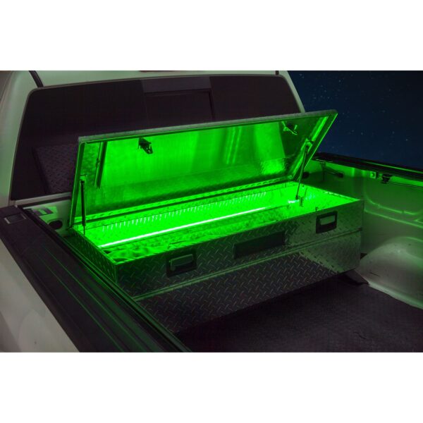 TYPE S 120 in. app-controlled truck bed LED strips, 2x60 in., Bluetooth, MultiClr