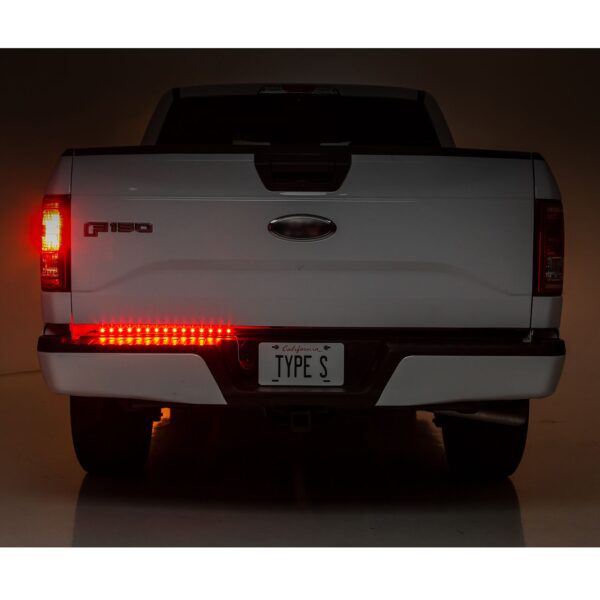 TYPE S LED tailgate light w/ tail light sync, adhesive, weatherproof 4-way conn