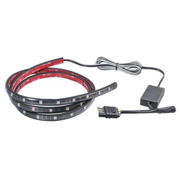TYPE S LED tailgate light w/ tail light sync, adhesive, weatherproof 4-way conn