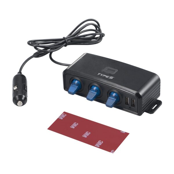 TYPE S Smart wireless switch panel for any TYPE S smart LED kit, 2 USB out chrg