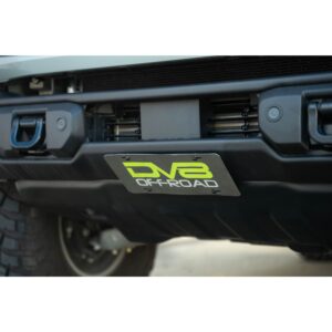 Capable Bumper Slanted Front License Plate Mount