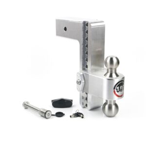180 Hitch Stainless Steel 10" Drop Hitch with 3" Shank Keyed Alike WS05 Included