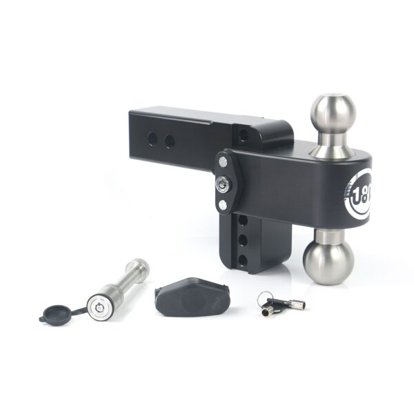 180 Hitch SS Cerakoted 4" Drop Hitch with 2.5" Shank w/ Keyed Alike WS05