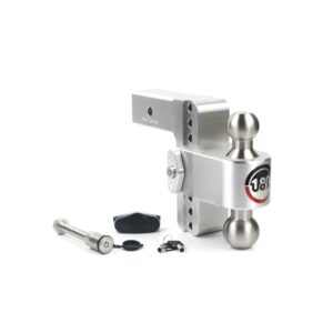 180 Hitch Stainless Steel Ball 6" Drop Hitch with 2.5" Shank Keyed Alike WS05 Included