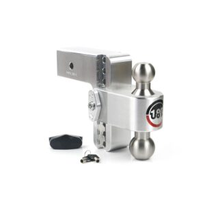180 Hitch Stainless Steel Ball 6" Drop Hitch with 3" Shank