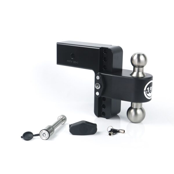 180 Hitch SS 6" Drop Hitch with 3" Shank w/ Keyed Alike WS05