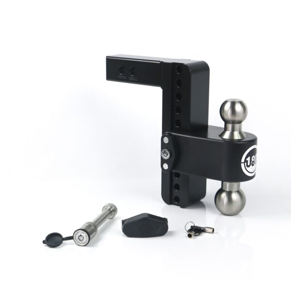 180 Hitch SS 8" Drop Hitch with 2" Shank w/ Keyed Alike WS05
