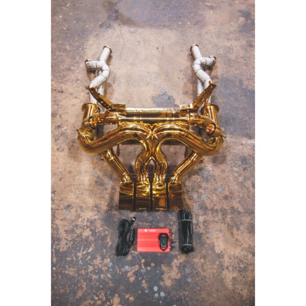 Lamborghini Aventador LP700 / SV Valved RACE Exhaust System - Free Flow Race Front Pipes