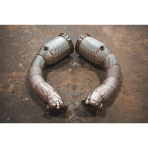 Porsche 992 GT3 Valved Sport Exhaust System Ti 6Al-4V. Grade 5 titanium