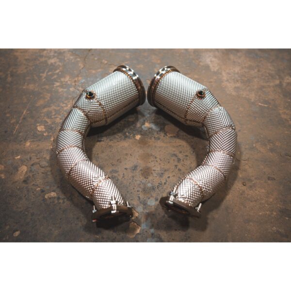 Porsche 992 GT3 Valved Sport Exhaust System Ti 6Al-4V. Grade 5 titanium