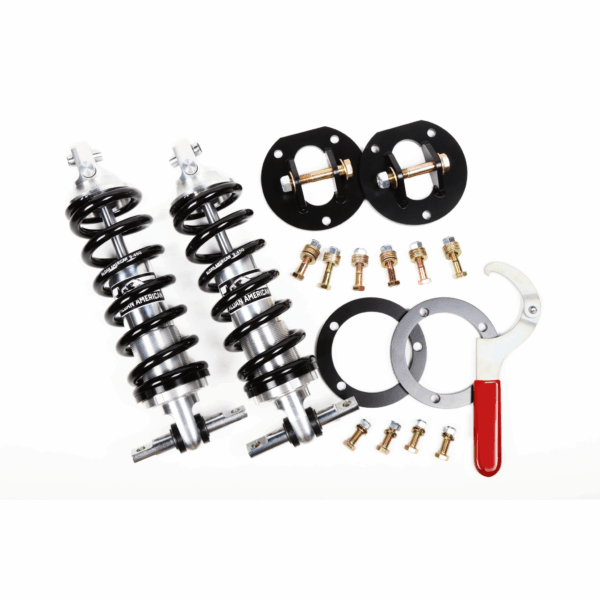 Aldan American Coil-Over Kit, Ford Mustang. 64-73. Front,?Pair. Double?Adj. SB