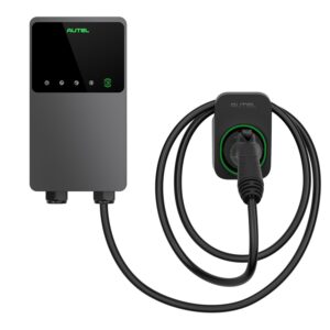 MaxiCharger Home 50A AC Wallbox EV Chrgr w/ Side Holster-Hardwire