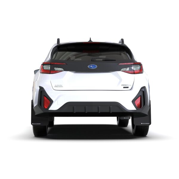 Rally Armor MF106-UR-BLK-RD - 2024-25 Subaru Crosstrek  - Black Mud Flap/Red Logo