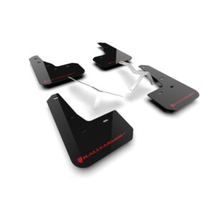Rally Armor MF109-UR-BLK-RD - 2023-25 Acura Integra A-Spec - Black Mud Flap/Red Logo